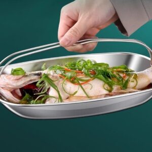 Fish Caring Steel Bowl
